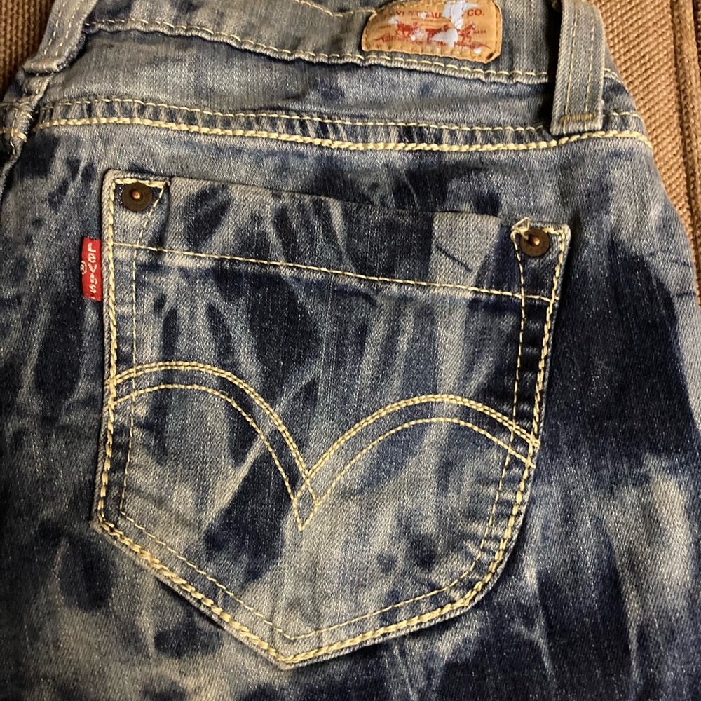 Custom painted Levis